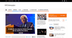 Desktop Screenshot of infoarequipa.com